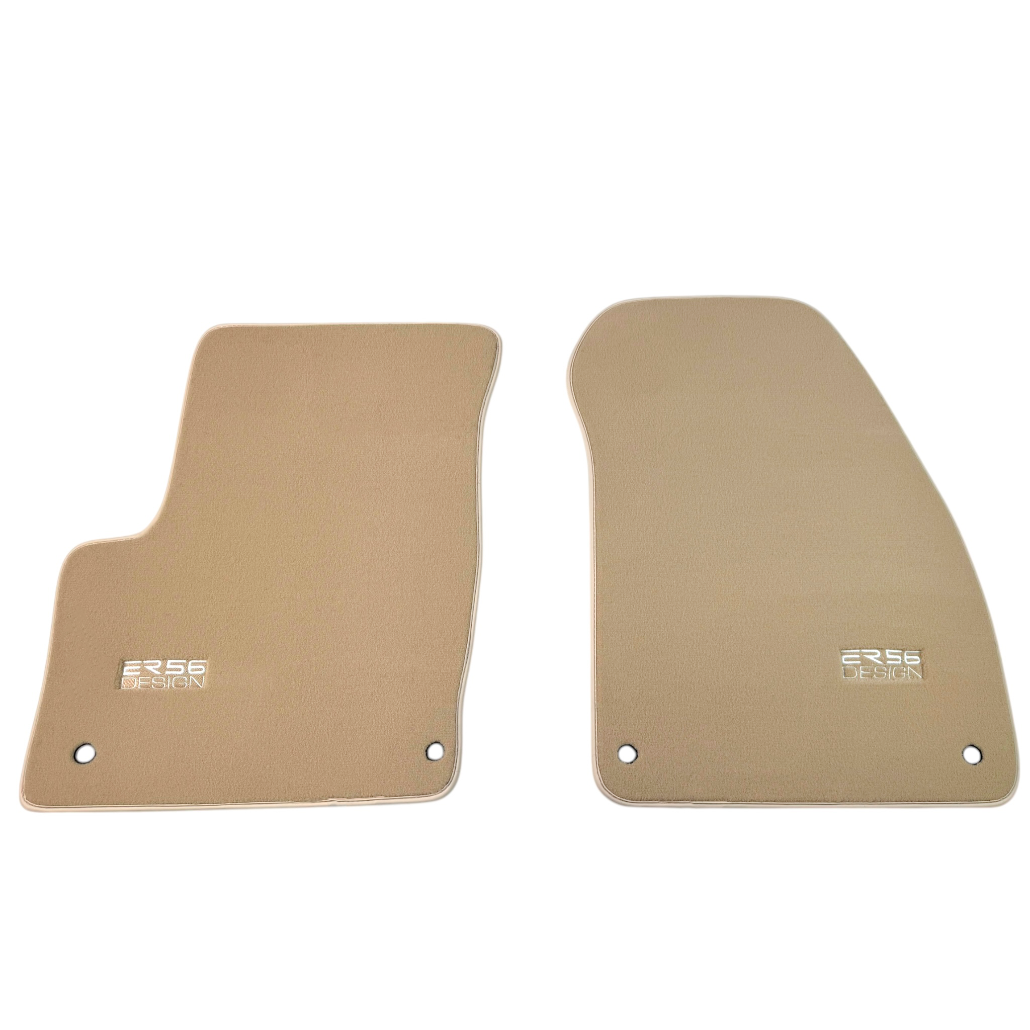 Beige Floor Mats for Range Rover Evoque (2011-2015) 3/5-Doors by ER56 Design