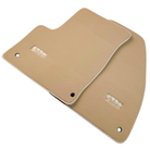 Beige Floor Mats for Range Rover Evoque (2011-2015) 3/5-Doors by ER56 Design