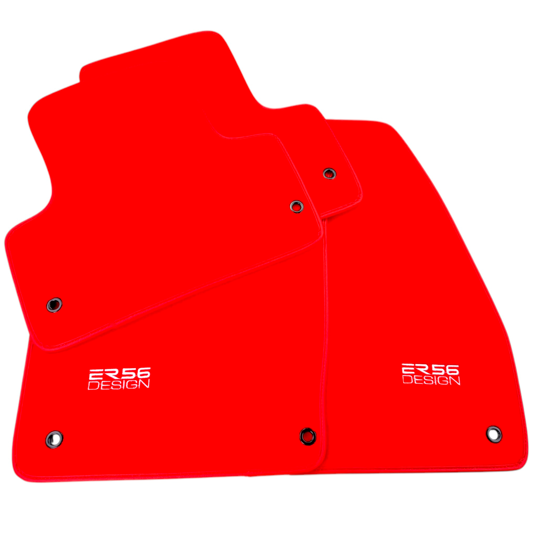 Red Floor Mats for Chrysler Town & Country (1941-2016) by ER56 Design - AutoWin