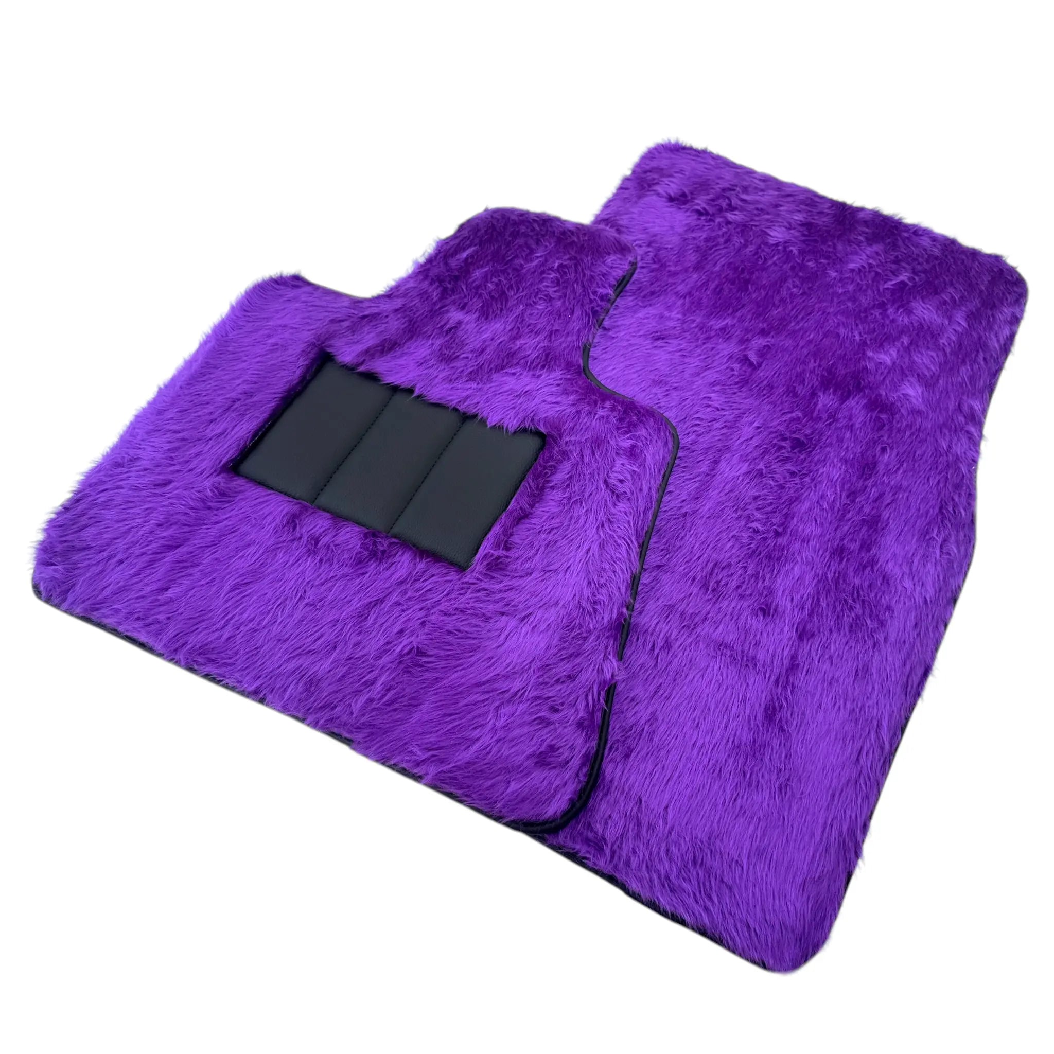 Purple Sheepskin Floor Mats for Rolls-Royce Cullinan (2018-2023)