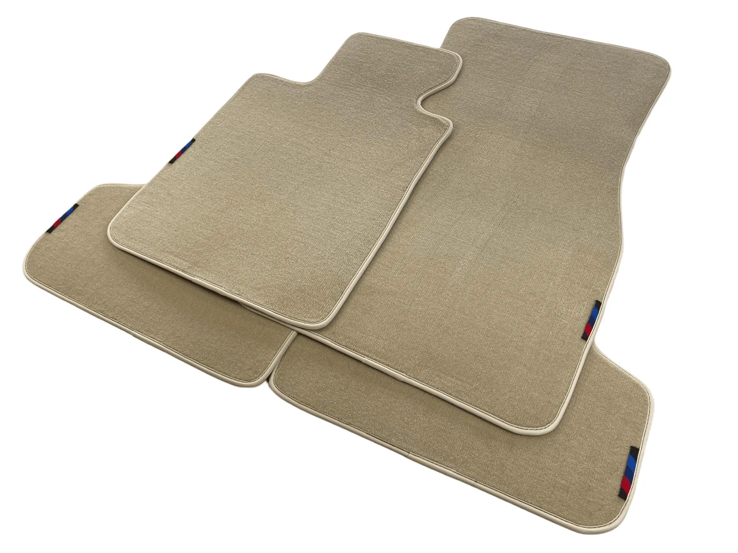 Beige Mats For BMW M4 G83 Convertible With M Package - AutoWin