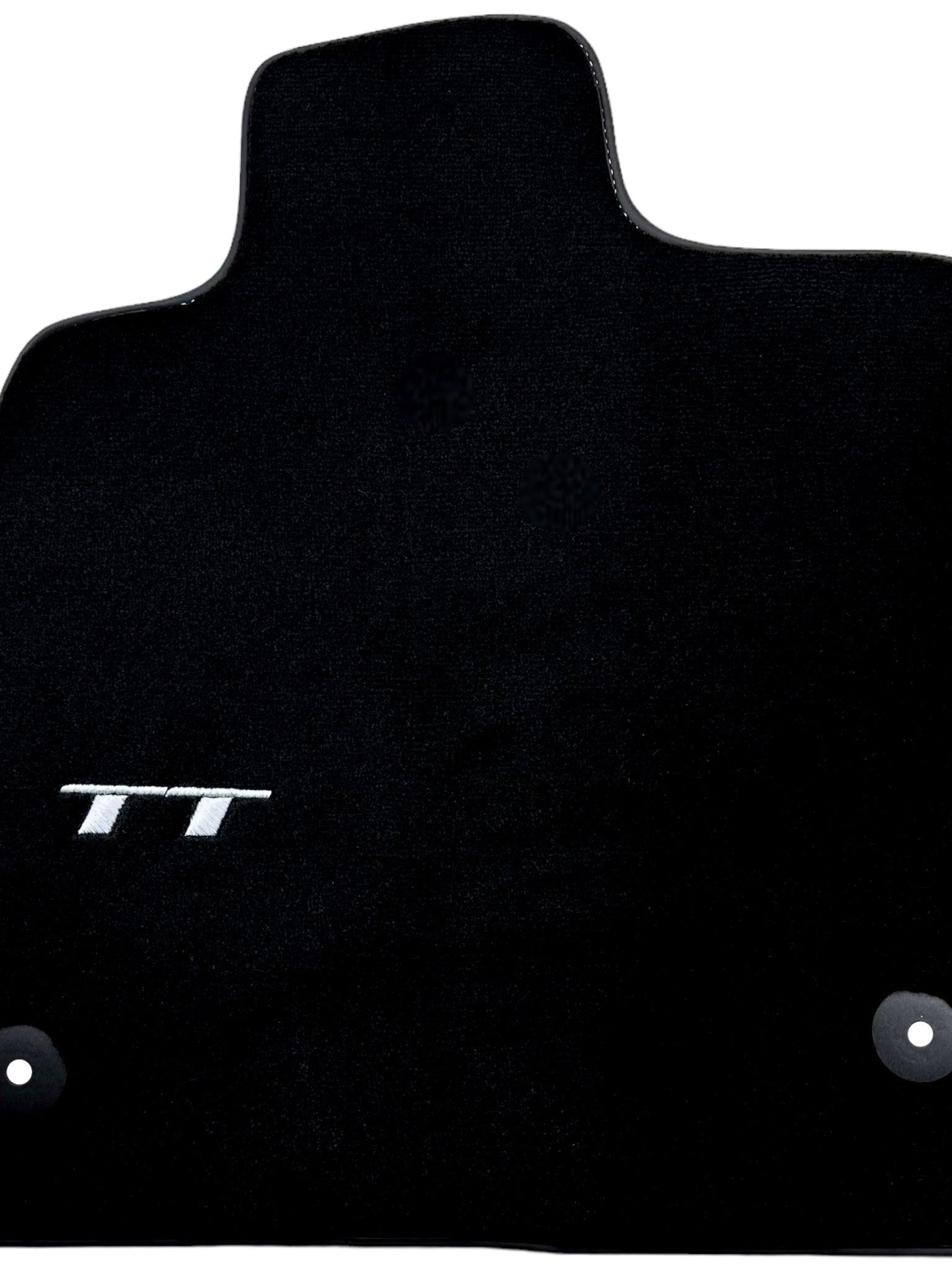 Black Floor Mats for Audi TT (2014-2024)