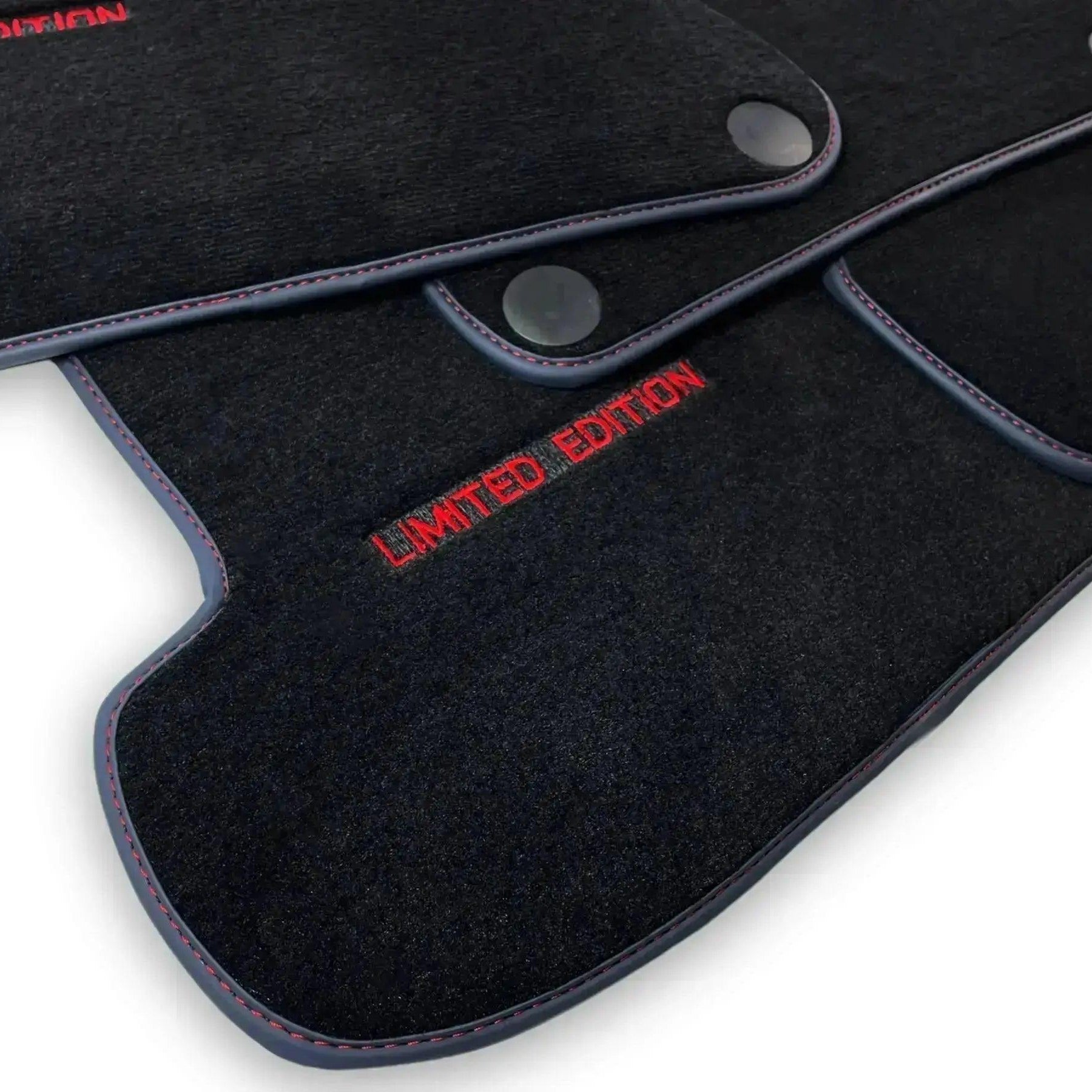 Black Floor Mats For Mercedes Benz S-Class X222 Maybach (2015-2021) | Limited Edition