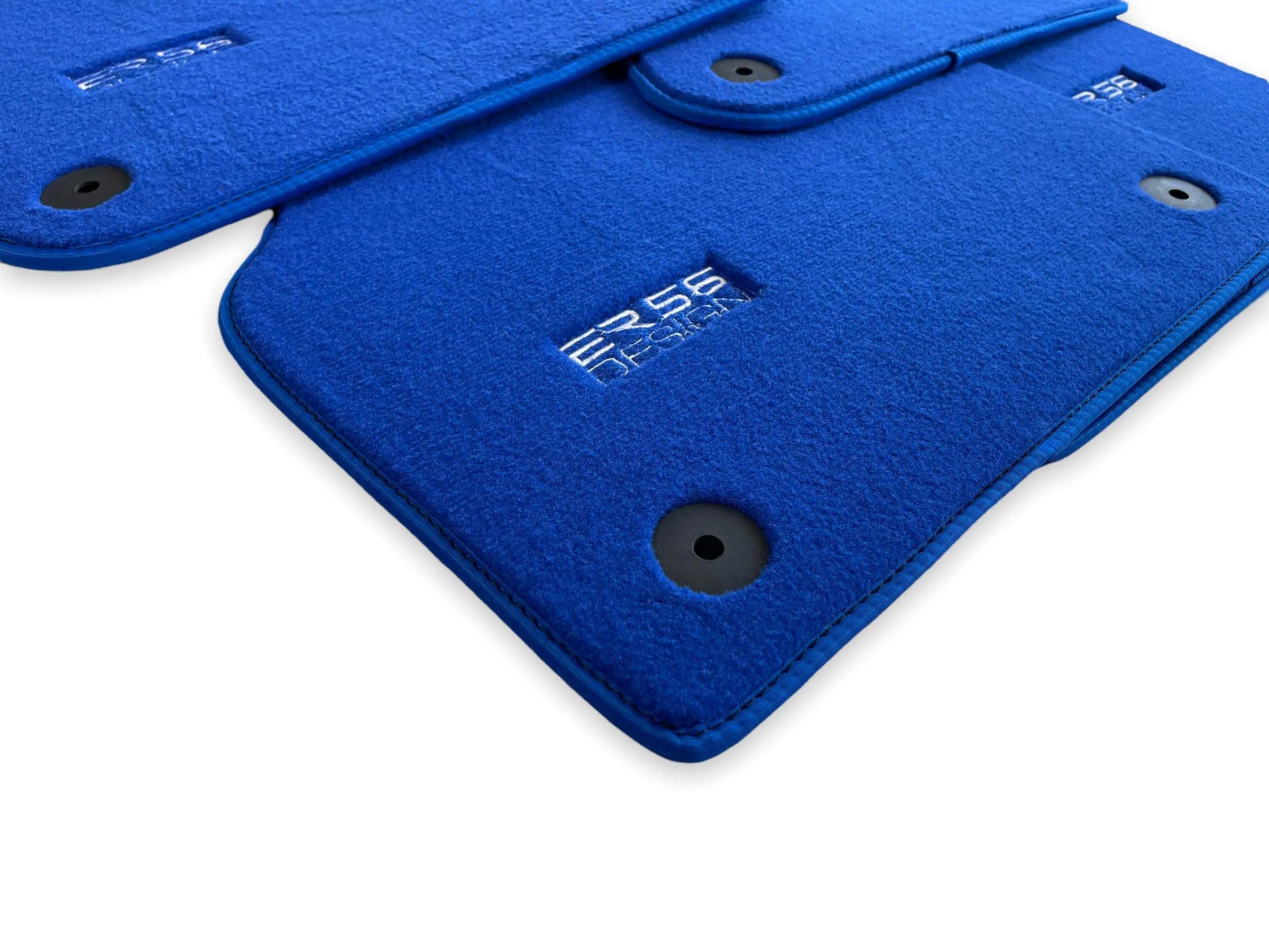 Blue Floor Mats for Audi Q2 (2016-2020) | ER56 Design