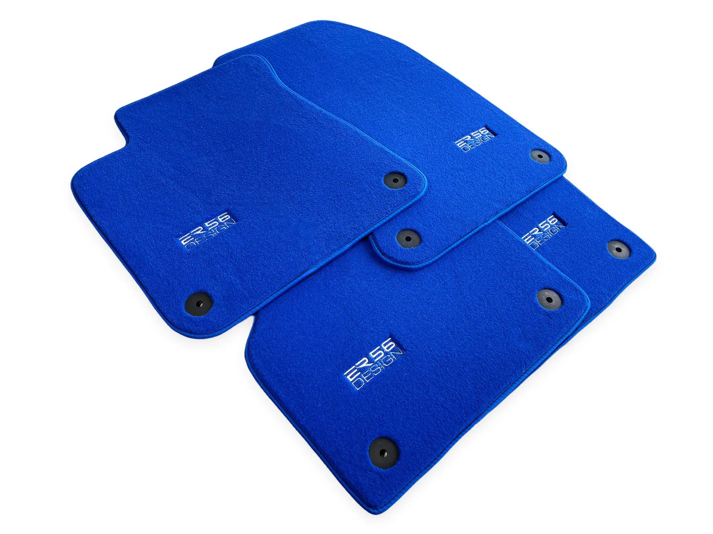 Blue Floor Mats for AudiQ3 F3 Sportback (2018-2024) | ER56 Design