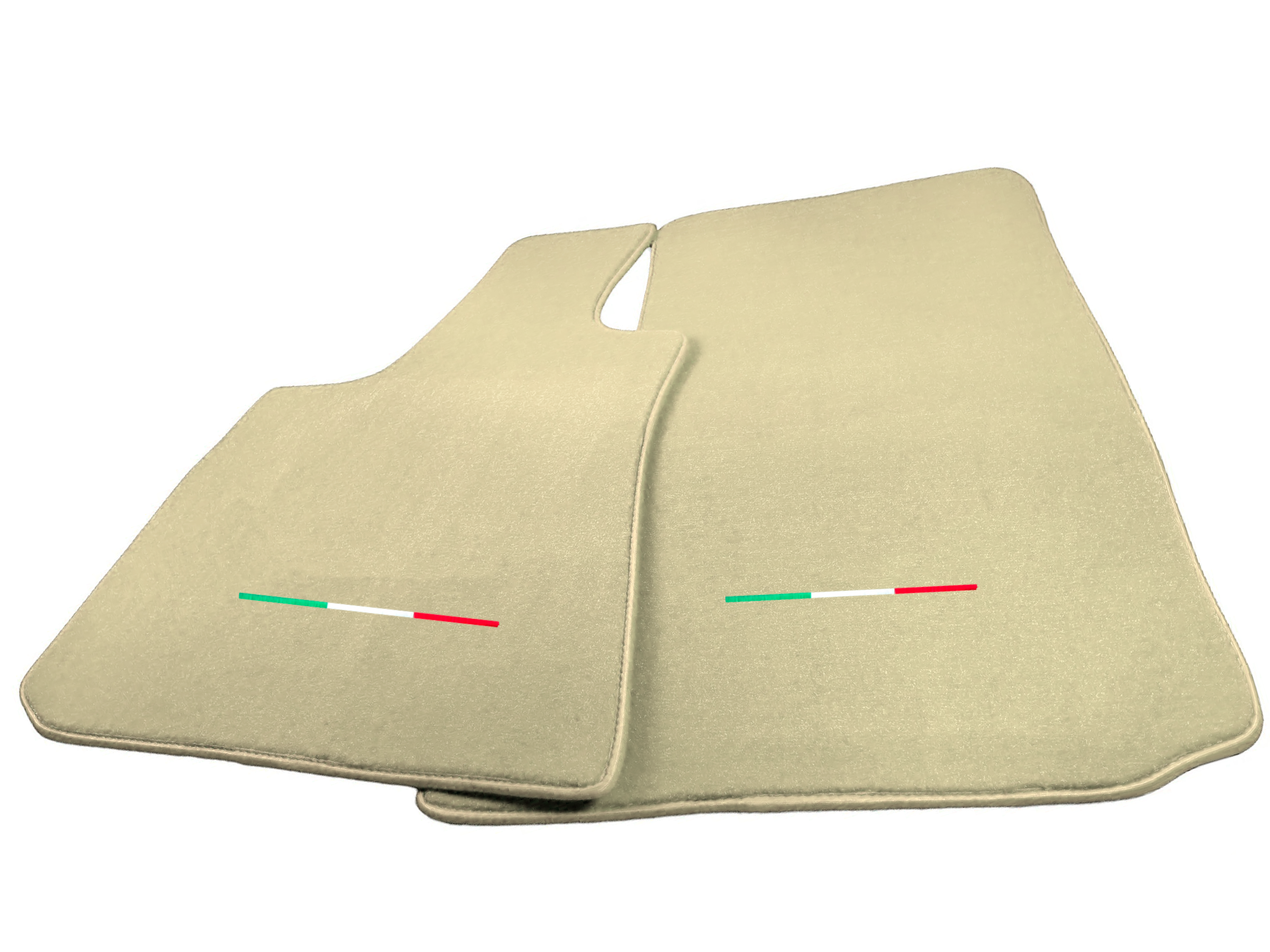 Beige Floor Mats for Maserati MC20 (2020-2023) Italy Edition