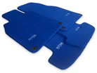 Blue Floor Mats for Porsche Cayenne (2018-2023) | ER56 Design - AutoWin