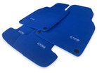 Blue Floor Mats for Porsche Panamera (2017-2023) | ER56 Design - AutoWin