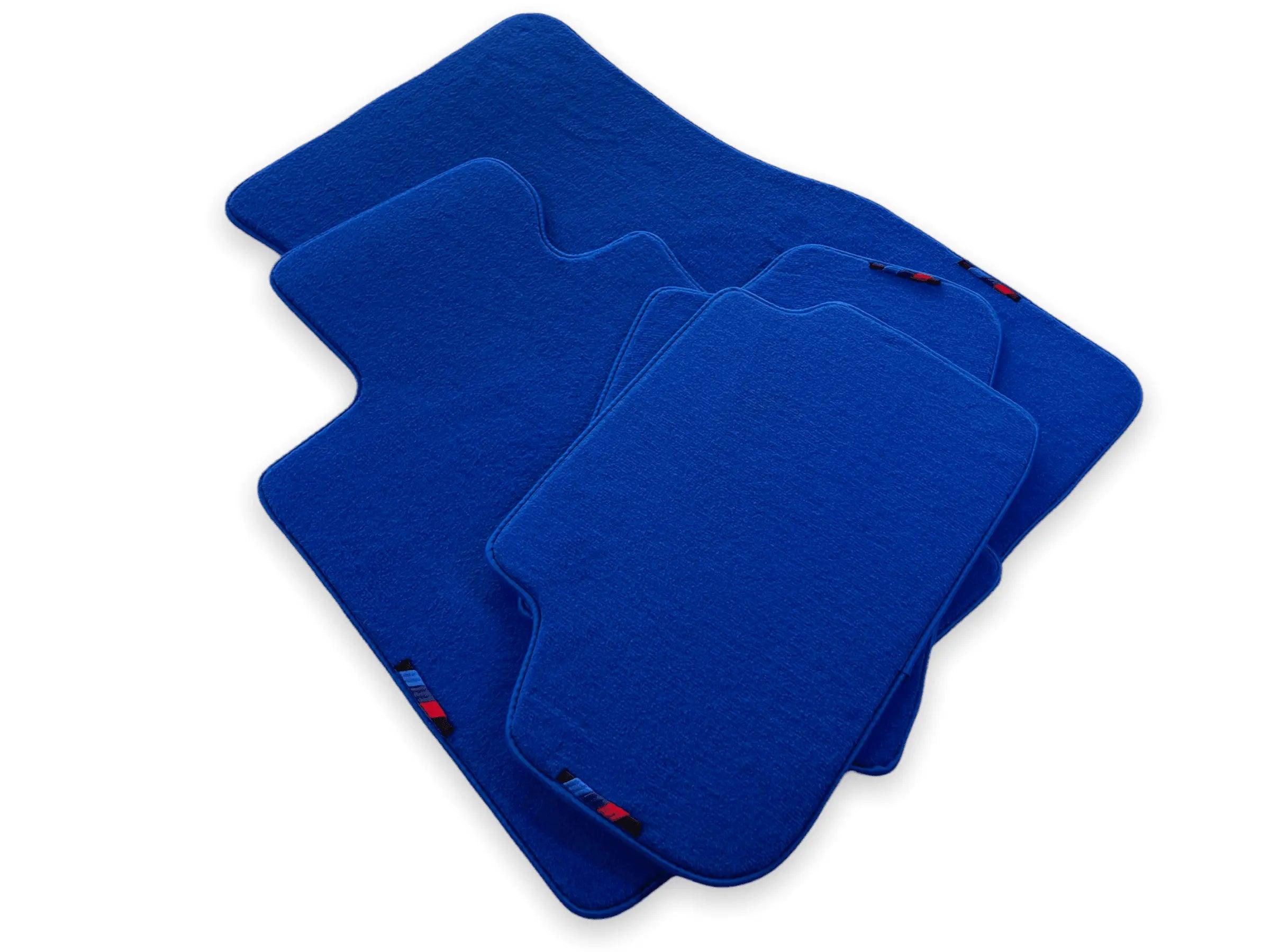 Blue Mats For BMW 4 Series G23 Convertible With M Package - AutoWin