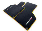 Floor Mats for Lamborghini Gallardo With Yellow Trim