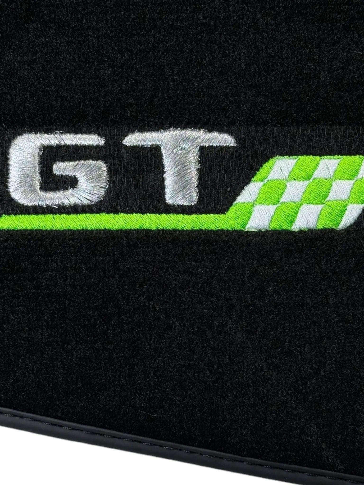 Floor Mats For Mercedes-Benz Amg Gt Green Flag Autowin Brand