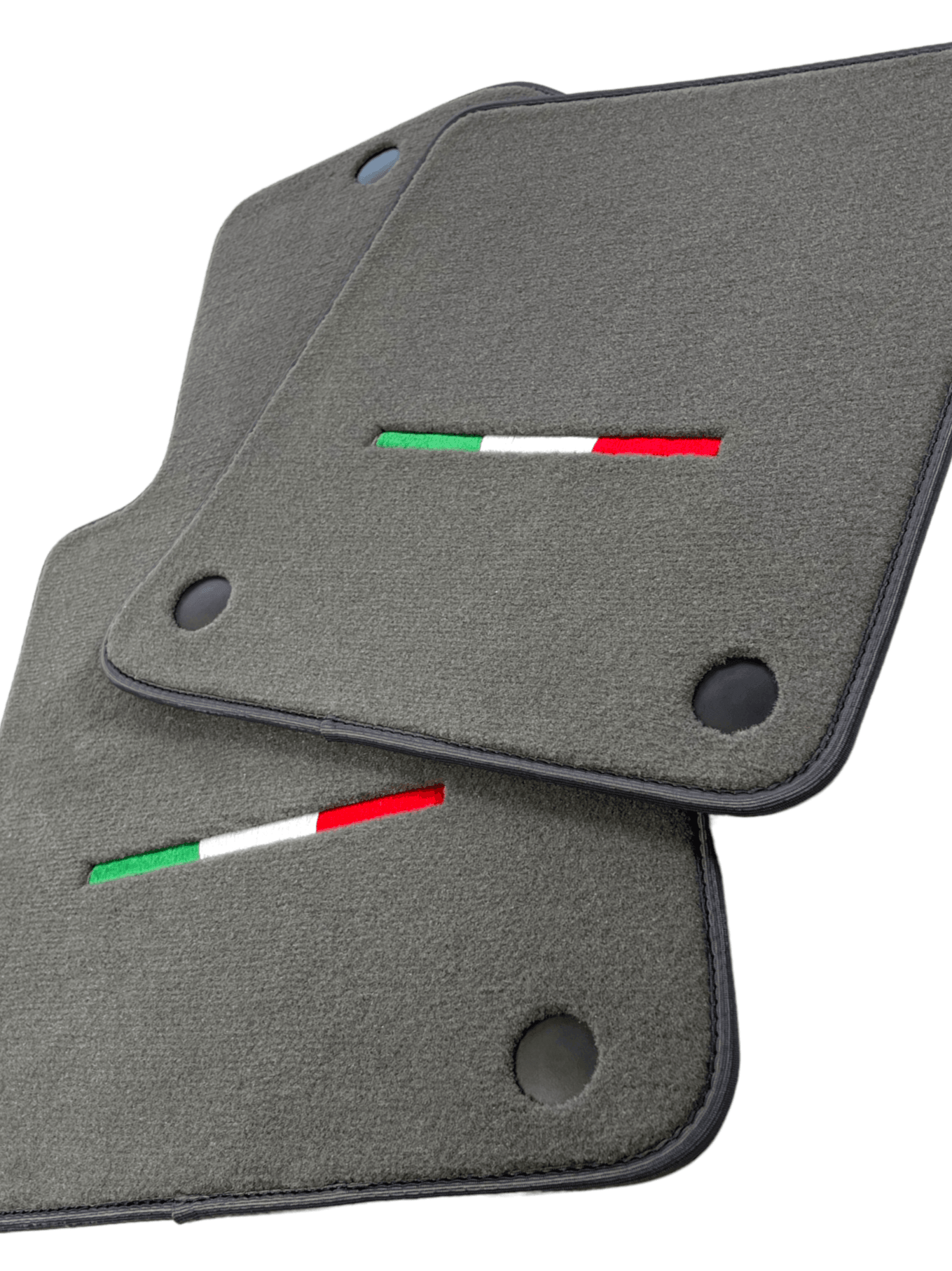 Gray Floor Mats For Ferrari 612 Scaglietti 2005-2011 Italian Edition - AutoWin