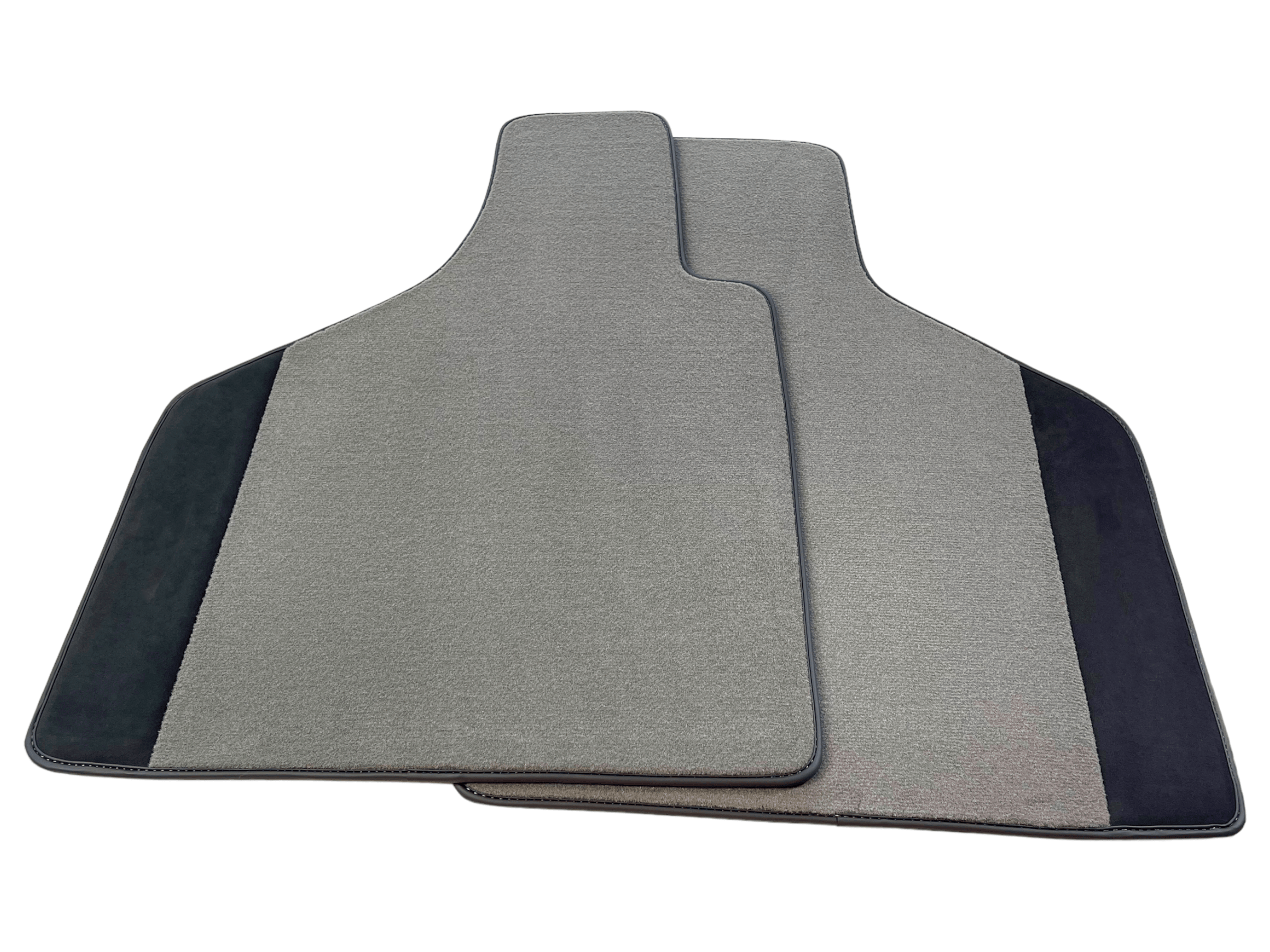 Customizable Gray Floor Mats Lamborghini Diablo 1990-2001 Alcantara Leather