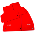 Red Floor Mats for Jeep Compass (2017-2024) by ER56 Design