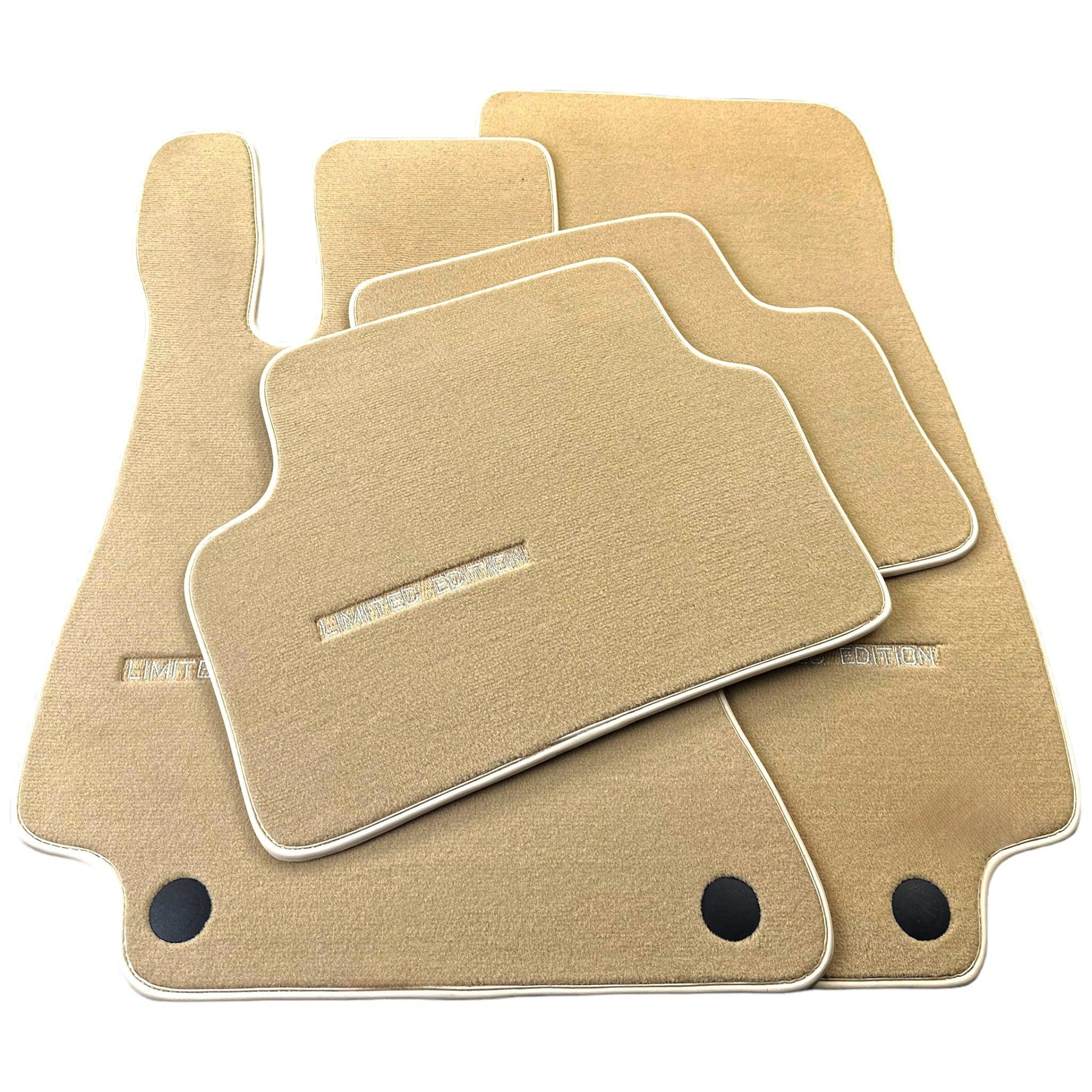 Beige Floor Mats For Mercedes Benz EQE-Class V295 (2022-2023) | Limited Edition
