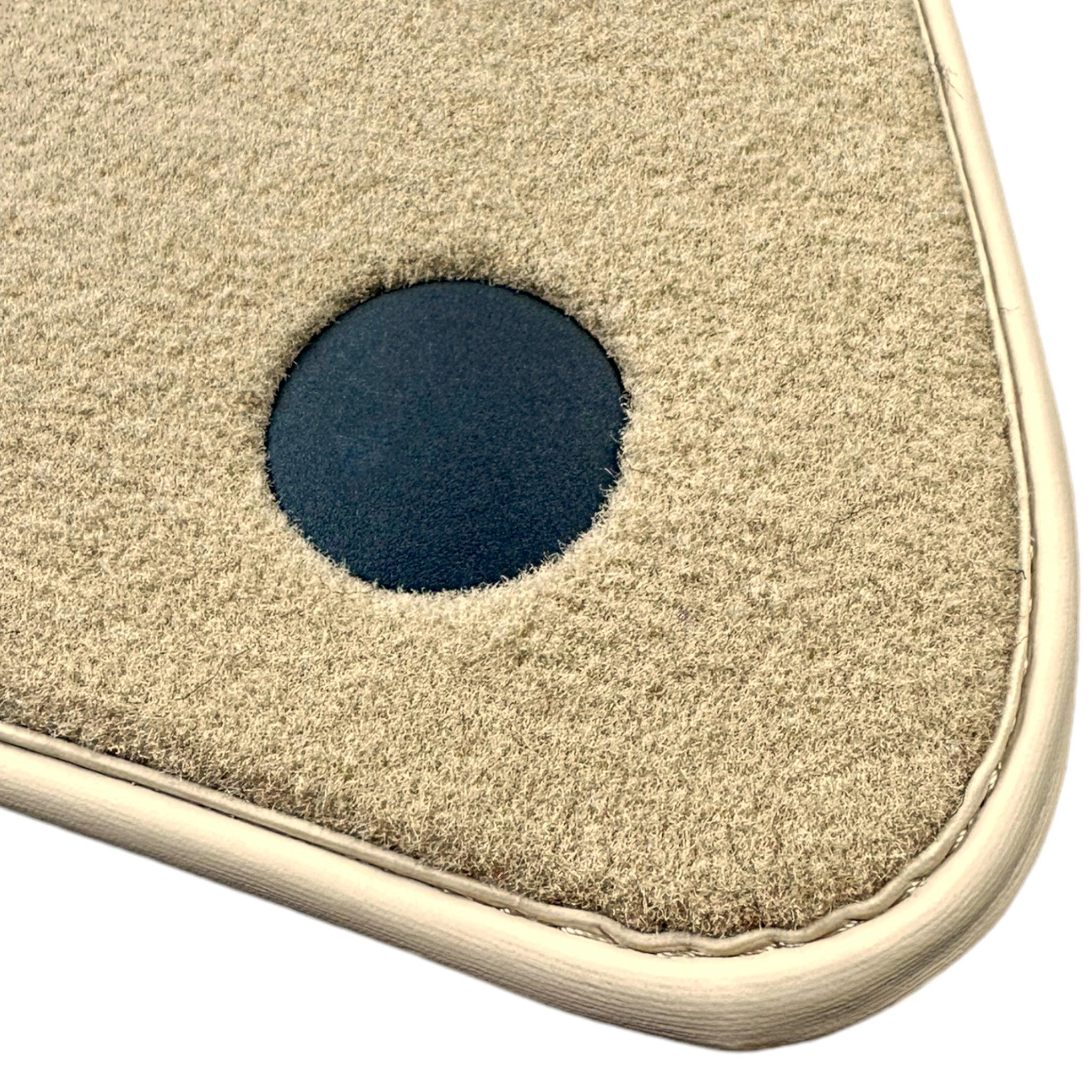 Beige Floor Mats For Mercedes Benz S-Class Z223 Maybach (2021-2023) | Limited Edition