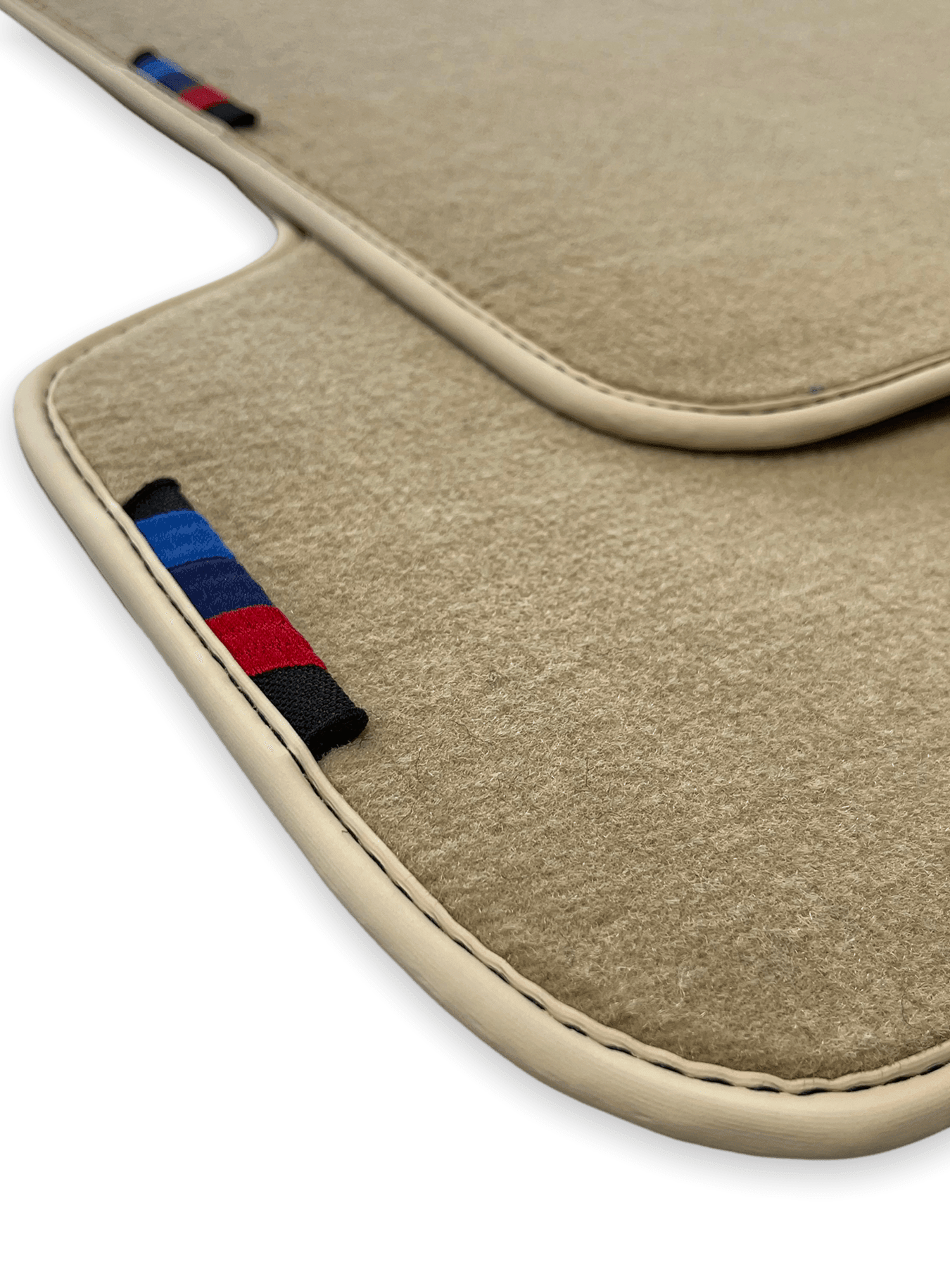 Beige Mats For BMW 5 Series F11 5-doors Wagon With M Package - AutoWin