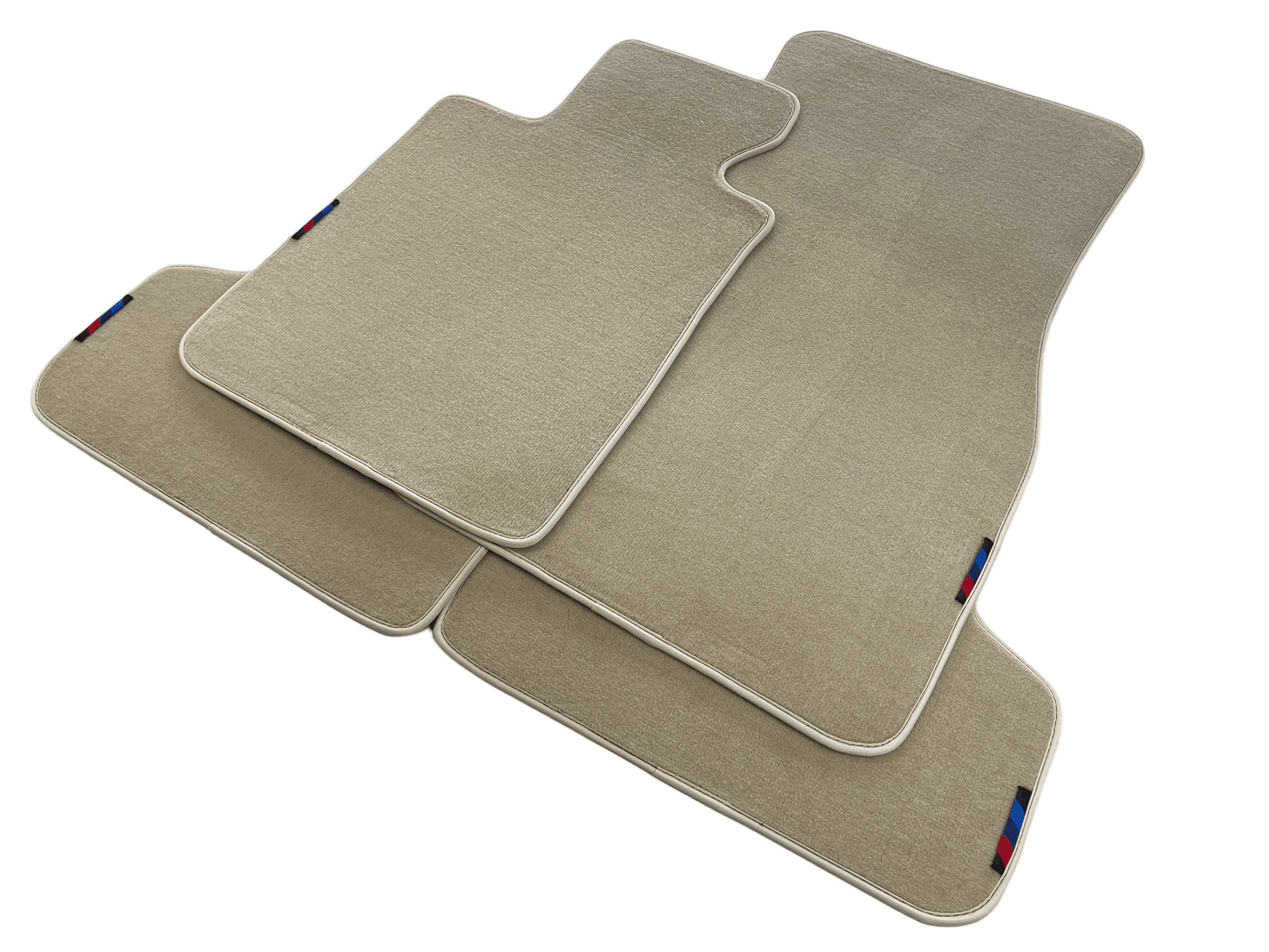 Beige Mats For BMW M3 E36 With M Package - AutoWin