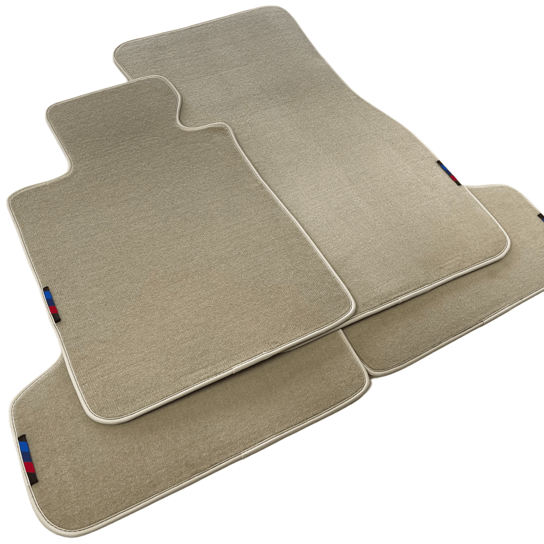 Beige Mats For BMW M5 E28 With M Package - AutoWin