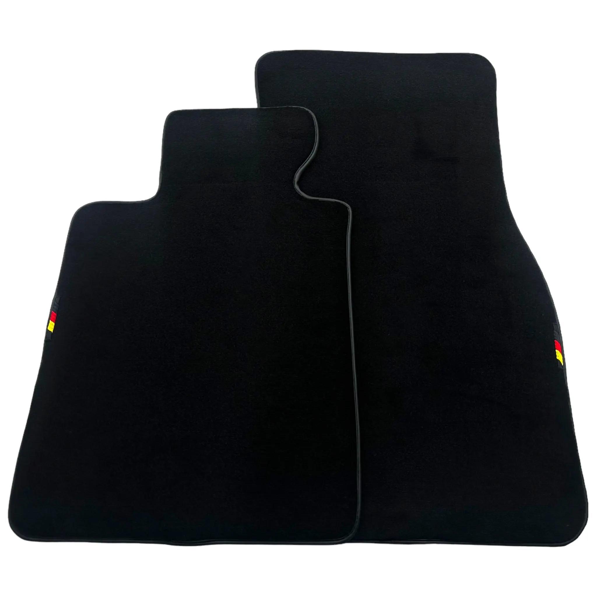 Black Floor Floor Mats For BMW 5 Series E39 Germany Edition - AutoWin