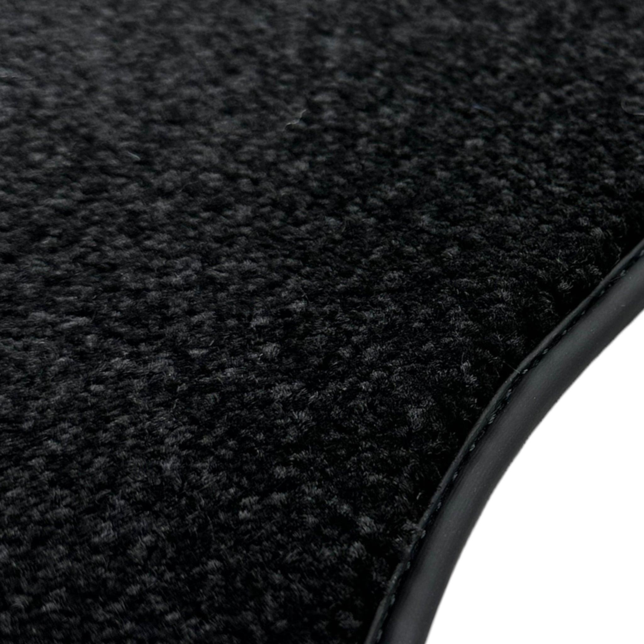 Black Luxury Floor Mats For Mercedes Benz GL-Class X166 (2012-2015) | ER56 Design