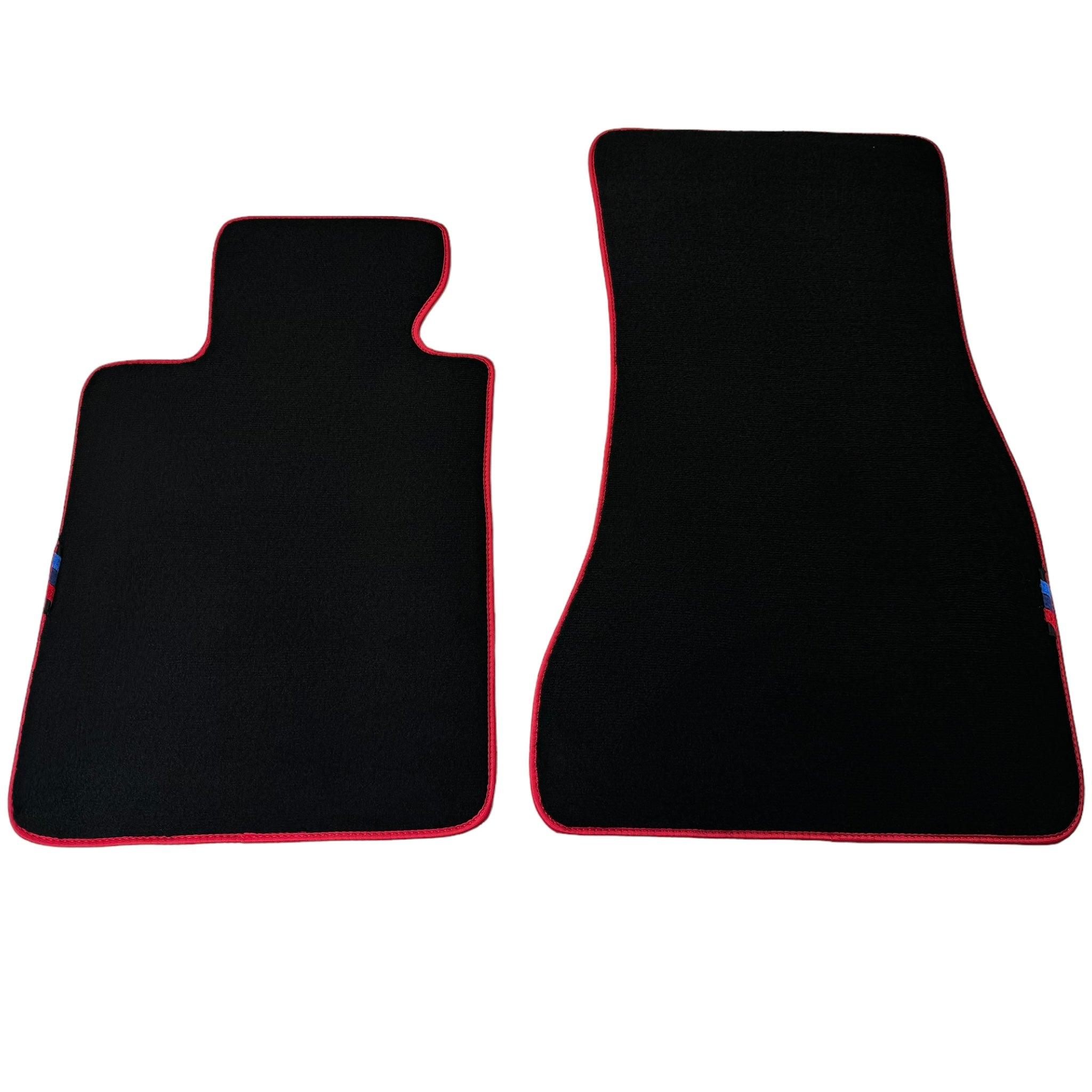 Black Floor Mats For BMW X6 Series F16 | Red Trim
