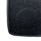 Black Sheepskin Floor Mats For BMW 3 Series E36 Convertible ER56 Design