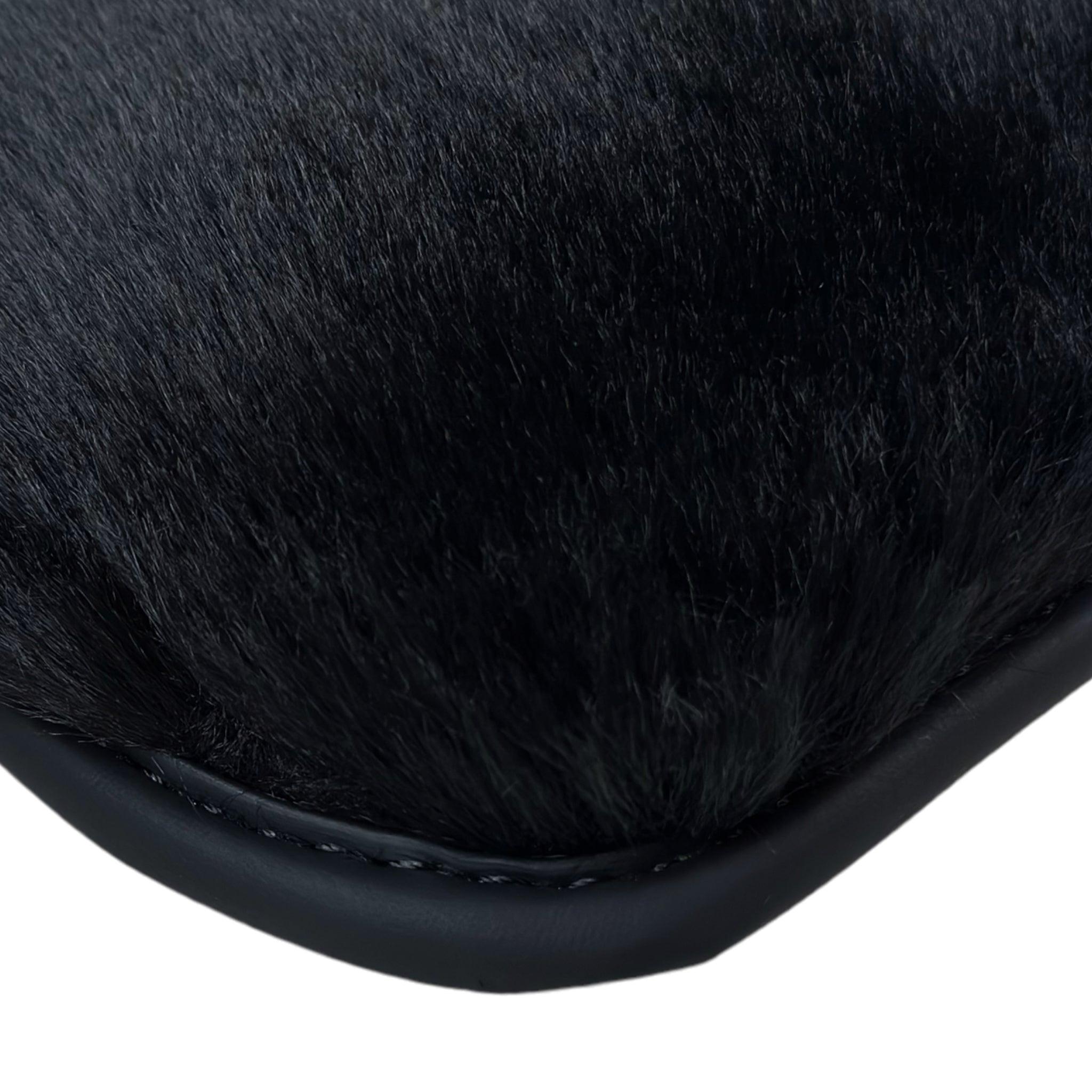 Black Sheepskin Floor Mats For BMW M5 F10 ER56 Design