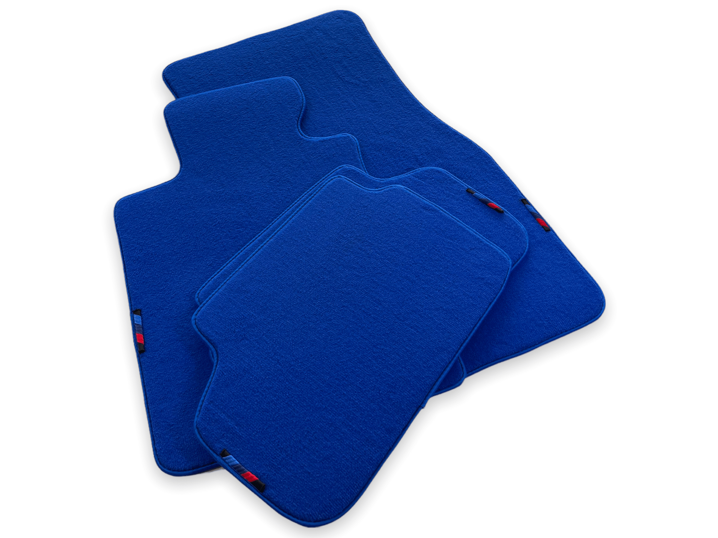 Blue Floor Mats For BMW 5 Series E39 With M Package - AutoWin