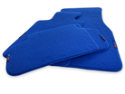 Blue Mats For BMW 3 Series E36 Convertible With M Package - AutoWin