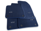 Dark Blue Floor Mats for Audi A3 - 5-door Sedan (2013-2020) | ER56 Design