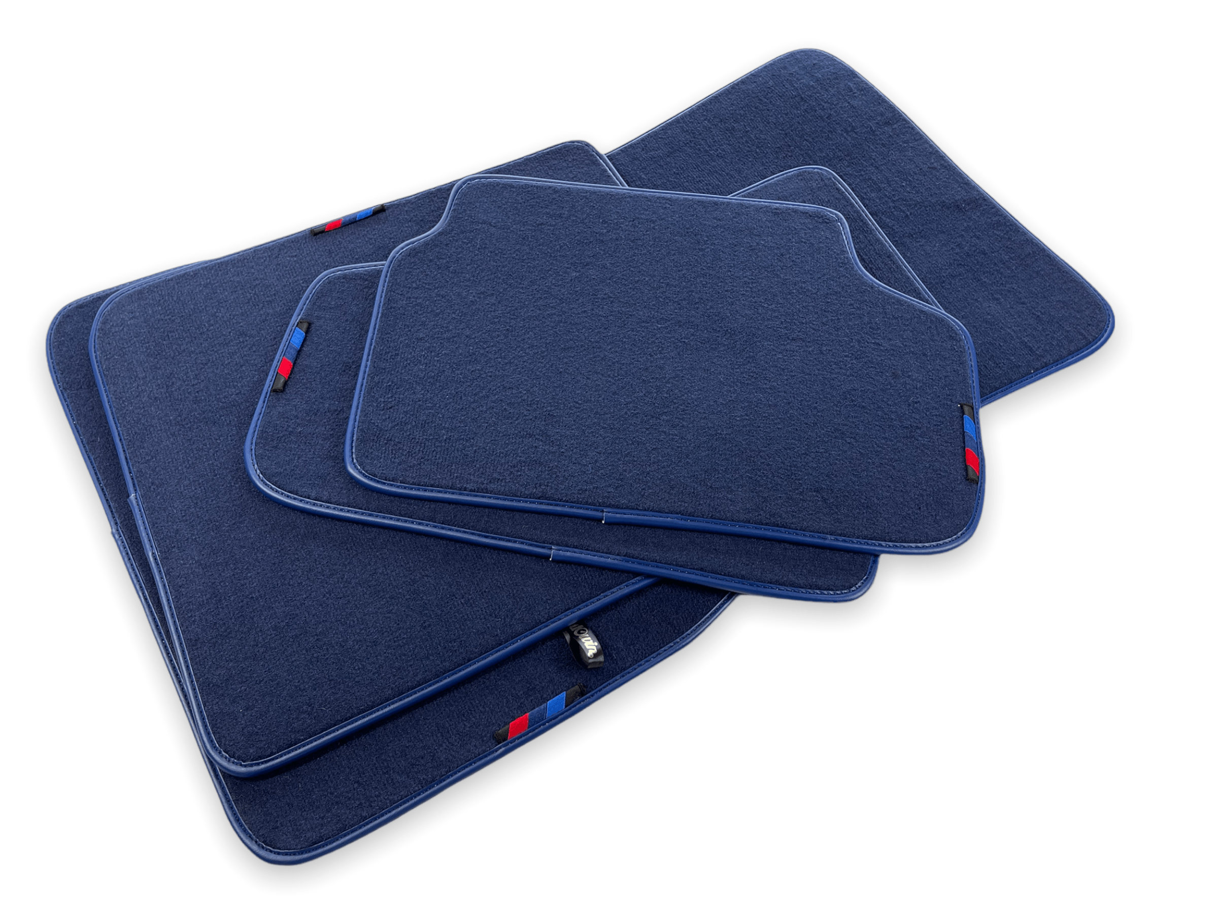 Dark Blue Floor Mats For BMW X1 Series E84 With M Package - AutoWin