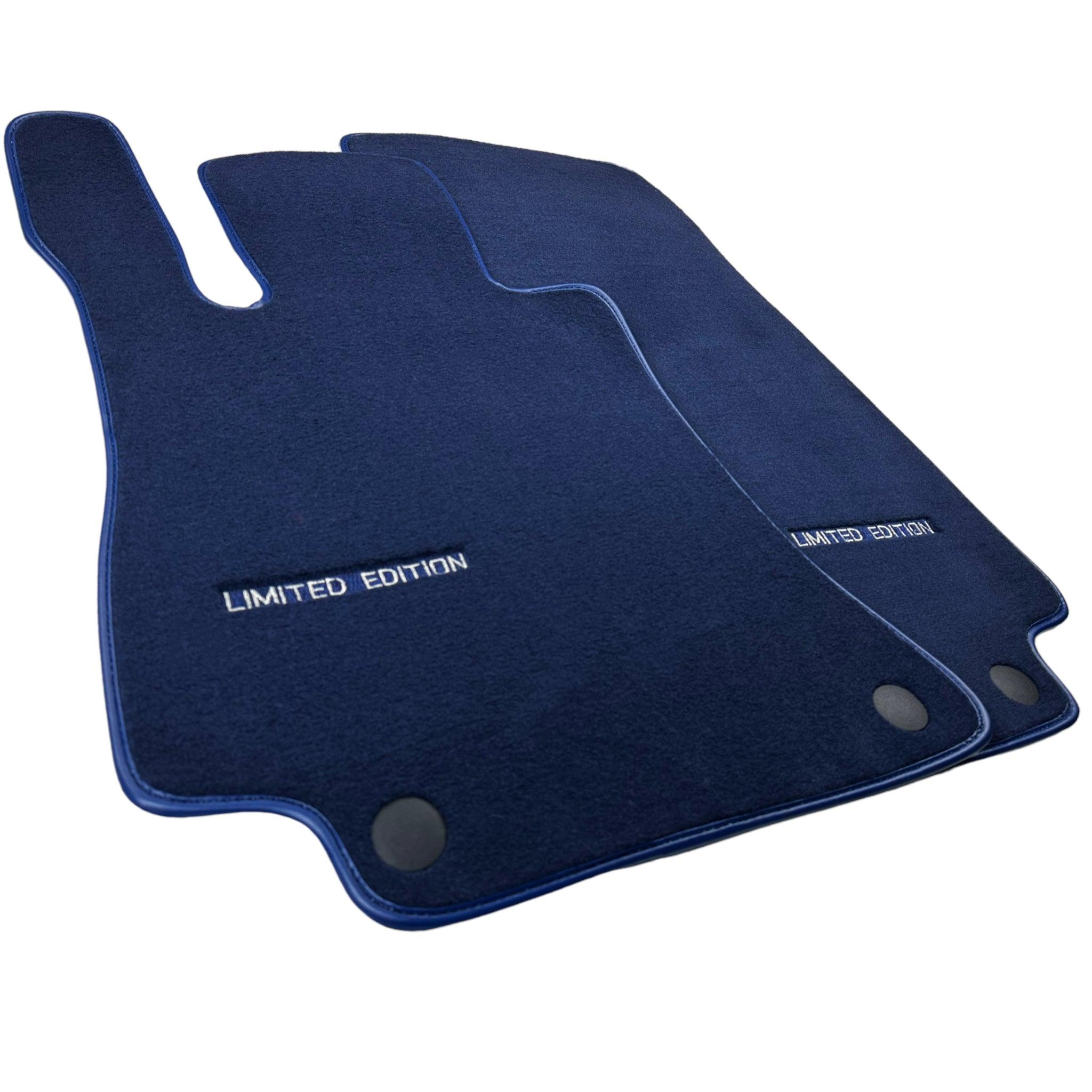 Dark Blue Floor Mats For Mercedes Benz GLC-Class C253 Coupe (2020-2023) Hybrid | Limited Edition