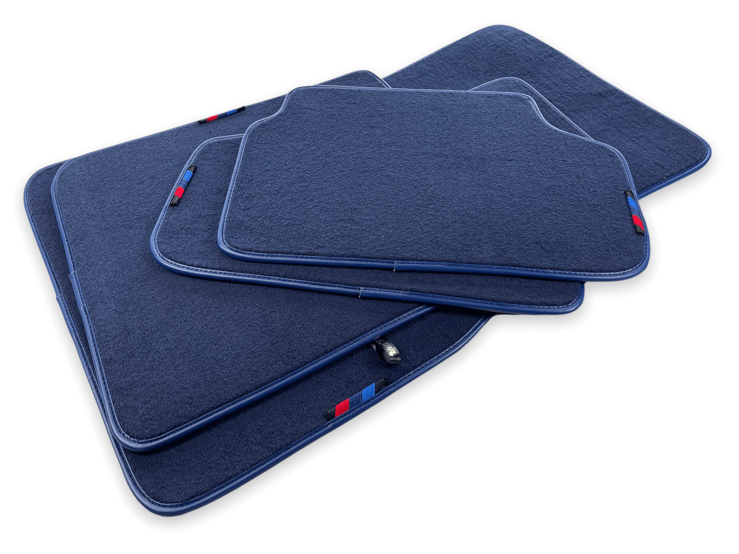 Dark Blue Mats For BMW M6 F13 Coupe With M Package - AutoWin