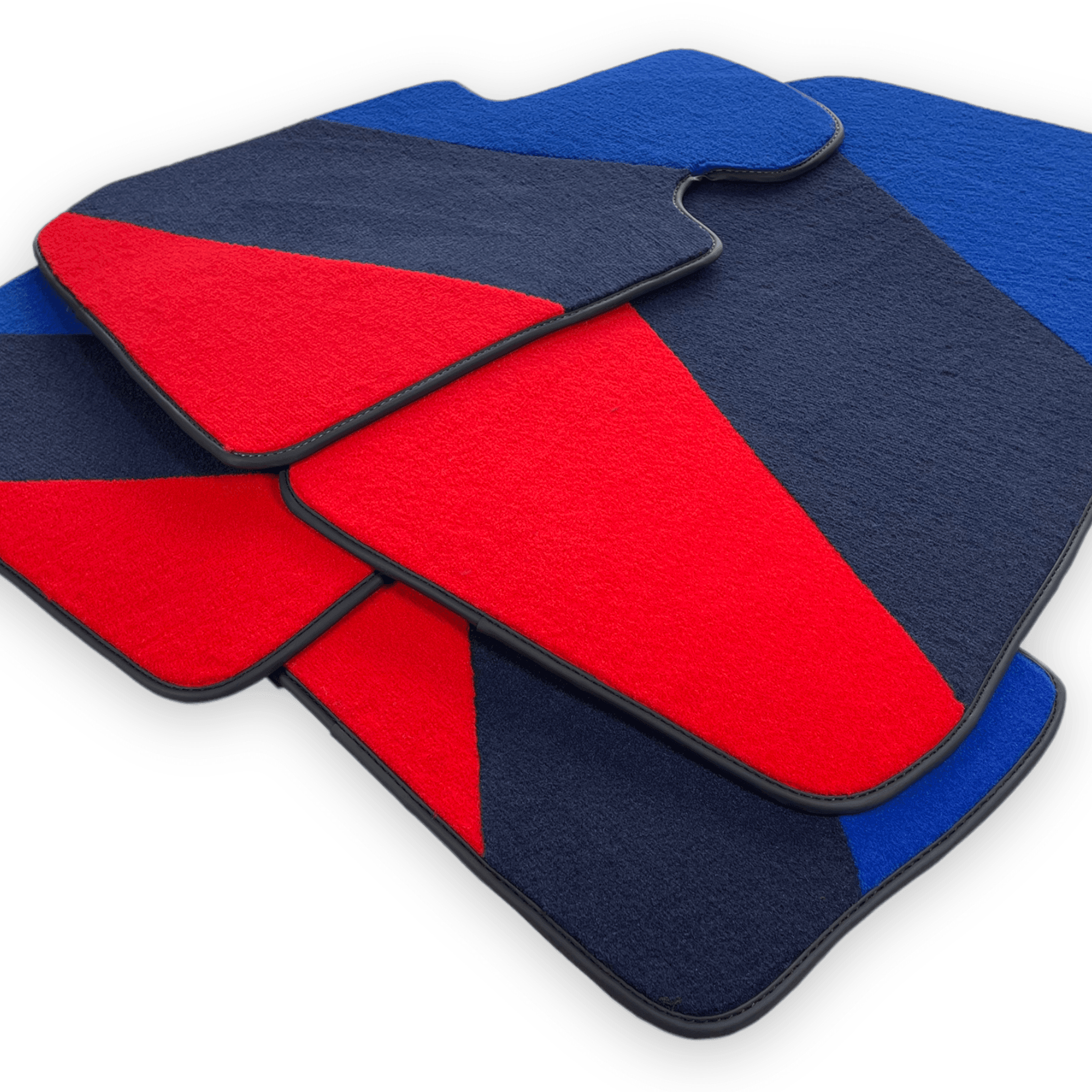 Floor Mats For BMW 5 Series E34 Sedan With 3 Color Carpet - AutoWin