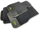 Floor Mats For BMW 5 Series G31 Wagon Carbon Leather Er56 Design - AutoWin