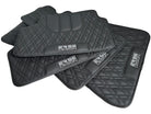 Floor Mats For BMW X6 Series G06 Black Leather Er56 Design - AutoWin