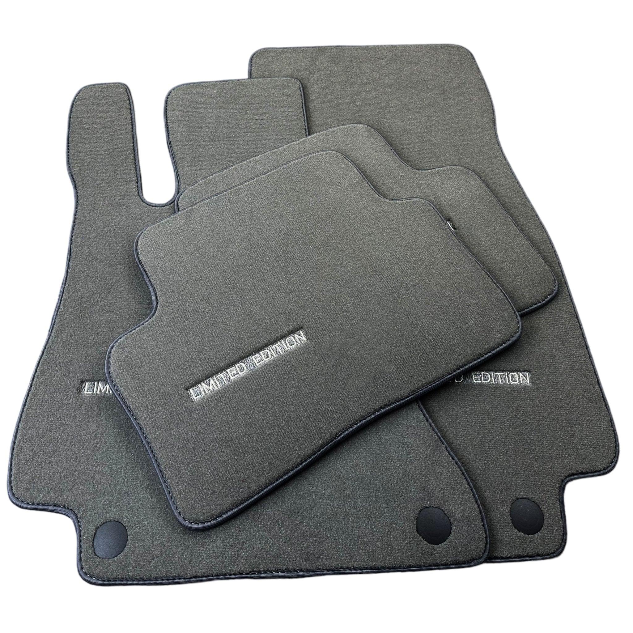 Gray Floor Mats For Mercedes Benz GLC-Class X253 SUV (2019-2023) Hybrid | Limited Edition