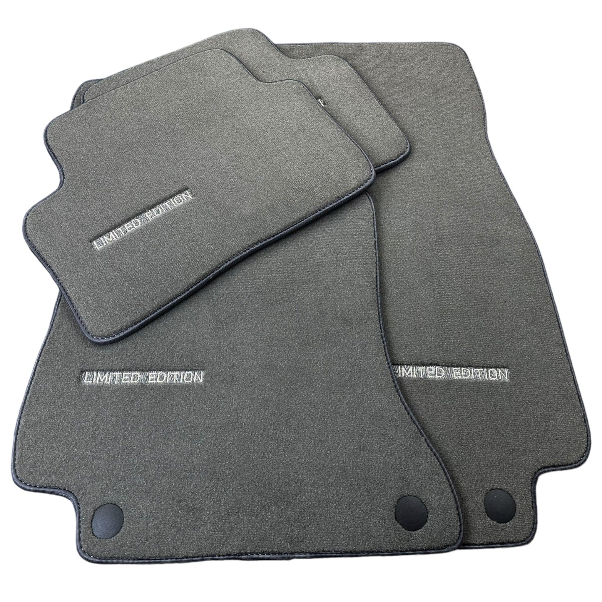 Gray Floor Mats For Mercedes Benz S-Class W126 (1979-1991) | Limited Edition
