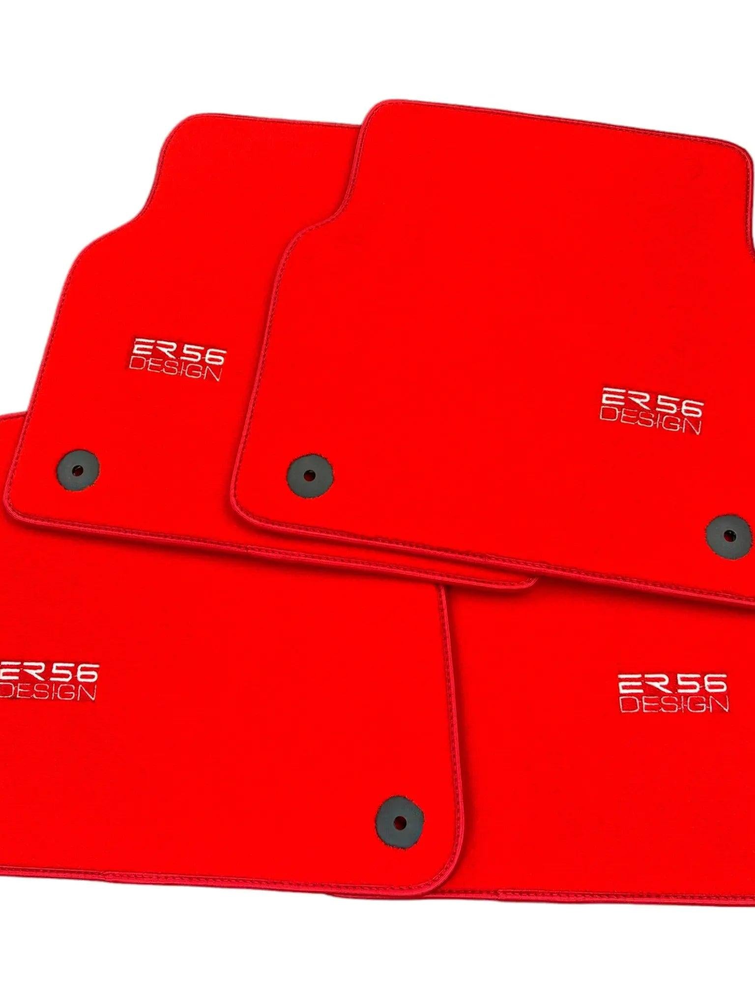 Red Floor Mats for Audi Q5 8R (2008-2017) | ER56 Design