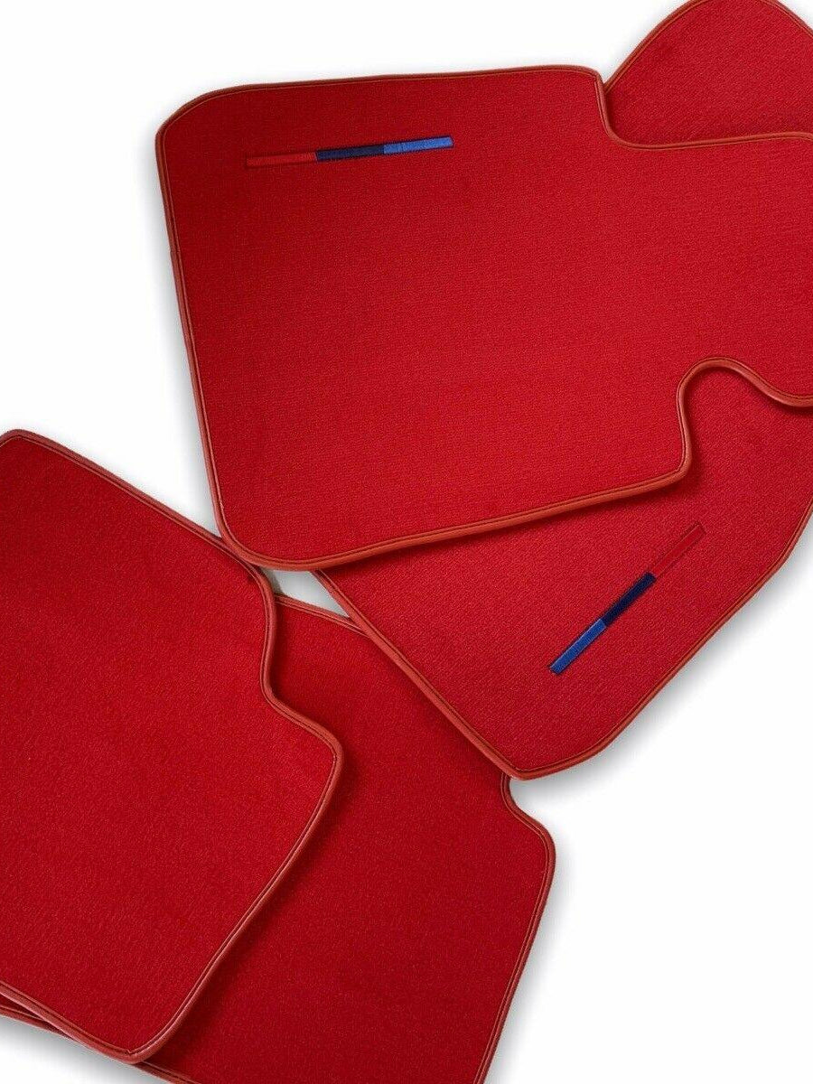 Red Floor Mats For BMW 4 Series F33 With M Package - AutoWin