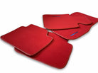 Red Floor Mats For BMW 6 Series F06 Gran Coupe With M Package - AutoWin