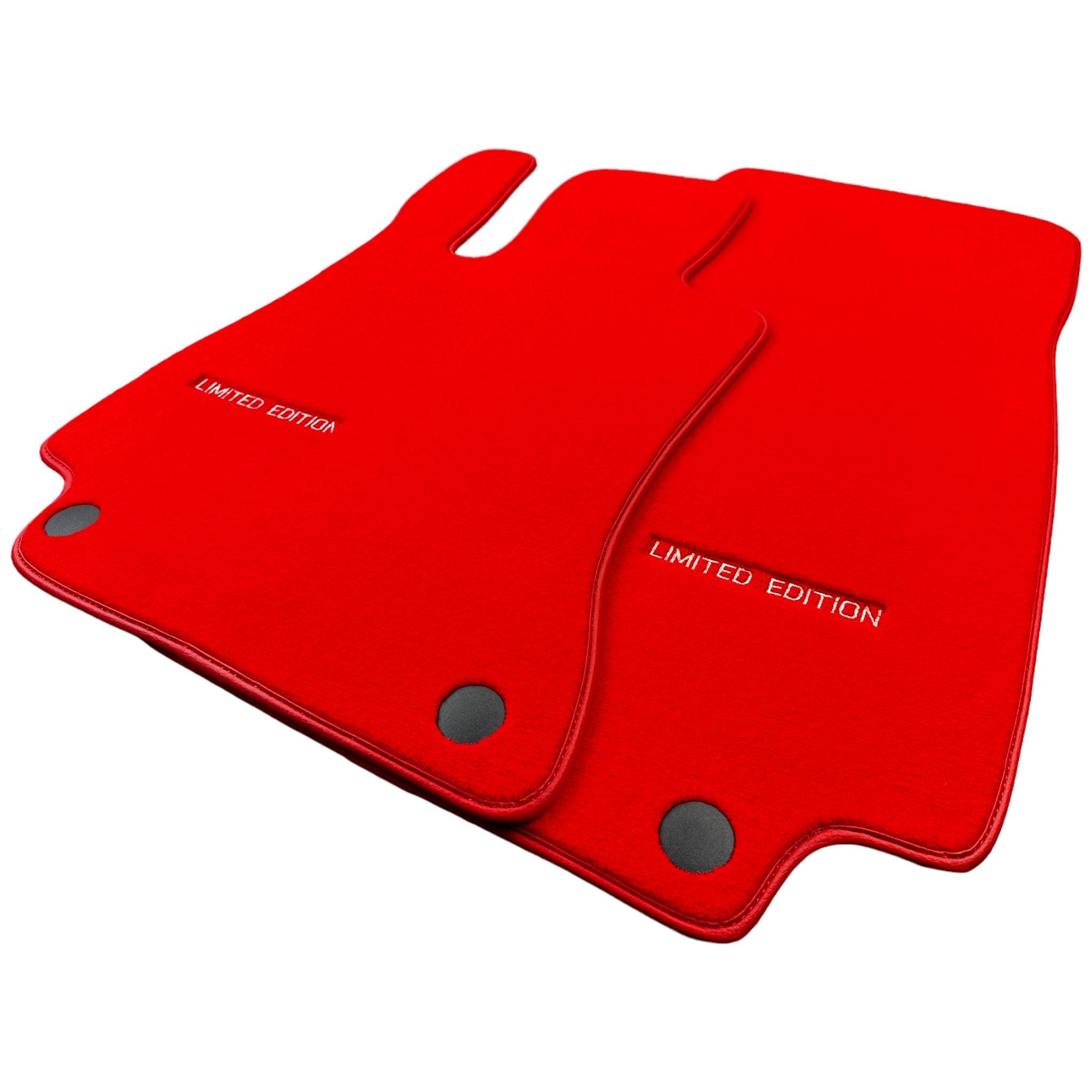 Red Floor Mats For Mercedes Benz EQB-Class X243 (2022-2024) | Limited Edition