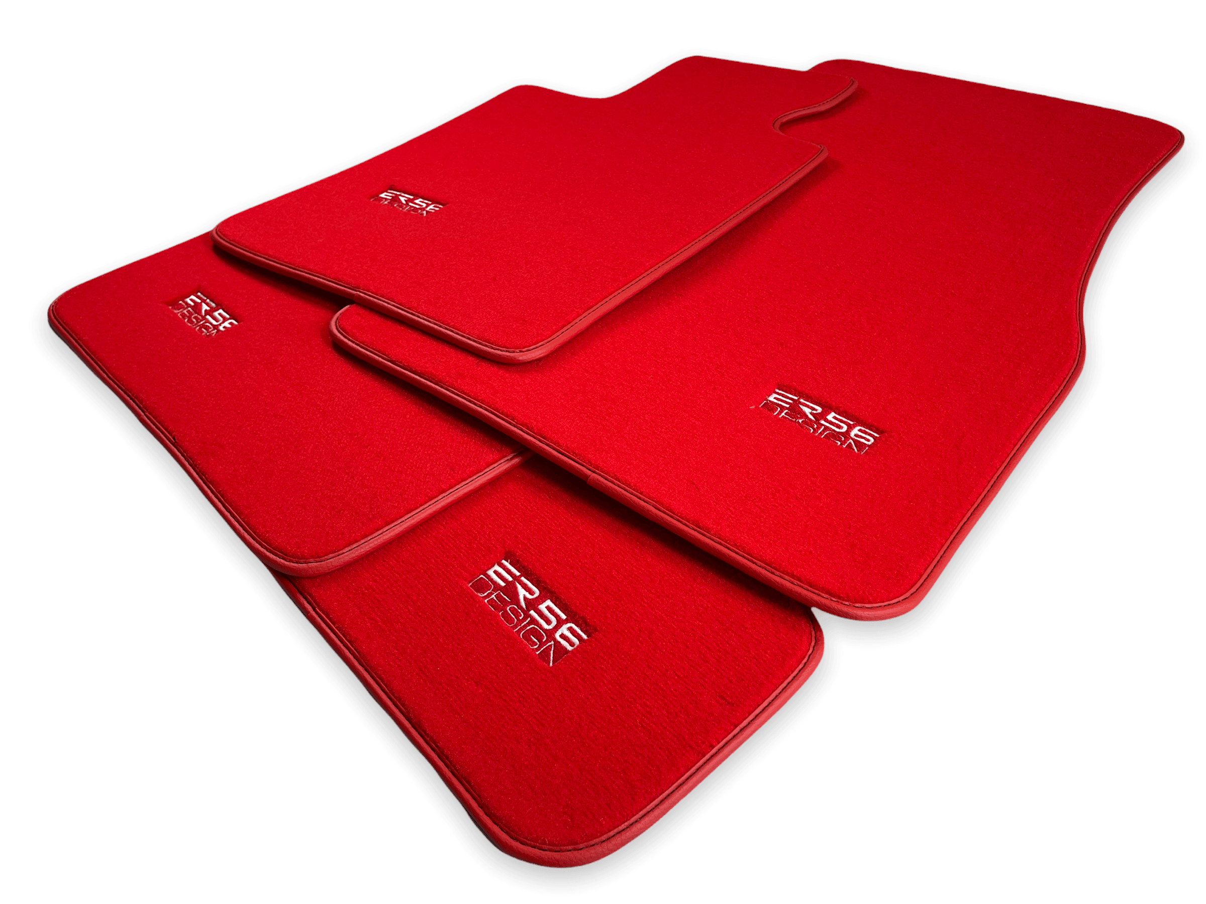 Red Mats For BMW M8 F93 4-door Gran Coupe - ER56 Design Brand - AutoWin